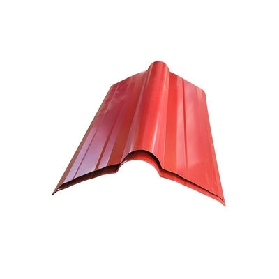 เครื่องขึ้นรูปม้วนครอบสันหลังคาเหล็กเกรดสูง 45# 380V 50Hz 3 เฟส 15 สถานี พร้อมเครื่องขึ้นรูปครอบสันหลังคา