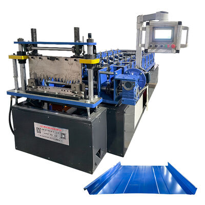 โปรไฟล์เหล็กแบบพกพาล็อคตัวเองอัตโนมัติ Kr24 ยืนตะเข็บทำเครื่องขึ้นรูปม้วน