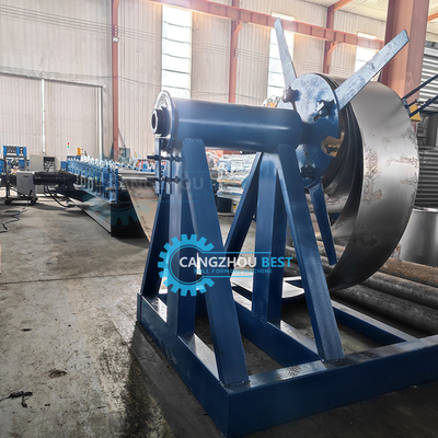 2 มิลลิเมตรหนามุมช่อง Rolling เครื่องปั้นสําหรับโปรไฟล์เหล็ก galvanzied