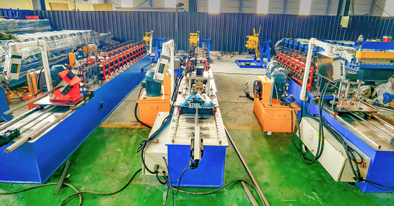เครื่องปั้นม้วนสต๊อดแอนด์ทราคความเร็วสูง มีความเร็วในการปั้น 12-14m/min