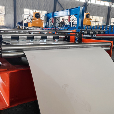สีเหล็ก โปรไฟล์ความเร็วสูง Rib / R แผ่นหลังคาแผ่น Roll การสร้างเครื่องจักร