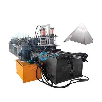 Double Line Metal Steel Garden Safty Palisde Fence Profile Machine เครื่องปั้นม้วน