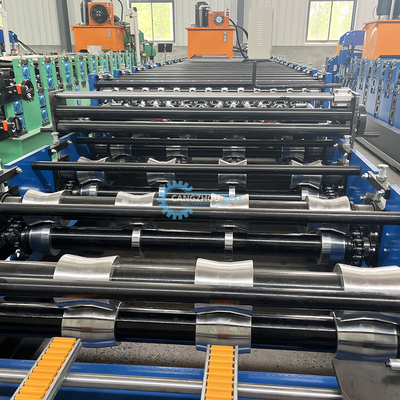 เครื่องตัดอัตโนมัติ ไฮดรอลิก พลังงาน โปรไฟล์เหล็ก ชั้นสองหลังคา Roll การสร้างเครื่อง