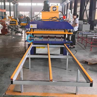 ความกว้างของโค้ล 1000 มิลลิเมตร IBR Sheet โปรไฟล์เหล็ก corrugated รูปแบบม้วนชั้นสอง