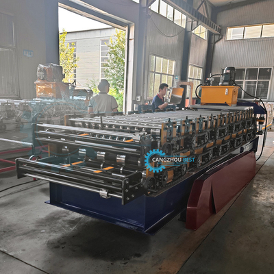 ความกว้างของโค้ล 1000 มิลลิเมตร IBR Sheet โปรไฟล์เหล็ก corrugated รูปแบบม้วนชั้นสอง