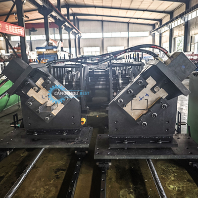 ความเร็วสูง 30m / นาที Double Line Stud และ Track การทํากล่องเครื่องปั้น