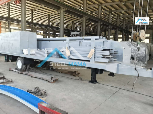 ไดเซล 914mm กว้างการให้อาหาร K Span Roll Forming Machine สําหรับแผ่นแผ่น 610mm