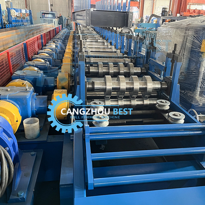 Plc Control Full Auto C Z Interchange Roll Forming Machine เครื่องส่งกล่องเกียร์