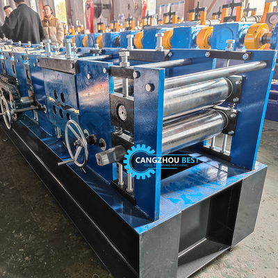 โปรไฟล์สแตนเลส ช่อง Roll การสร้างเครื่องมือเปลี่ยนขนาด C Purlin 80-300mm ขนาดเว็บ