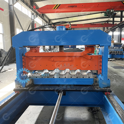 ระบบควบคุม PLC เครื่องปั้นม้วนพื้น 1250 มม ความกว้างสําหรับการผลิตแผ่นพื้น