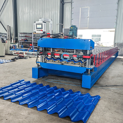 PPGI GI Steel Profile Zee Tile Roll Forming Machine ด้วยความแม่นยําสูง ภายใน 1 มิลลิเมตร