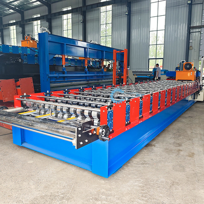 PPGI GI Steel Profile Zee Tile Roll Forming Machine ด้วยความแม่นยําสูง ภายใน 1 มิลลิเมตร