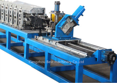 เครื่องขึ้นรูปสตั๊ดและรางแบบตัดด้วย PLC ควบคุมด้วยเครื่องเลื่อยบิน