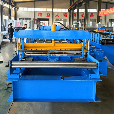 เครื่องปรับปรุงแผ่นหลังคาแบบ PLC ที่ทรงสมบูรณ์แบบ