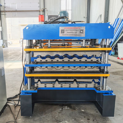 หลังคาไทล์ corrugated IBR สามโปรไฟล์ในหนึ่งสี