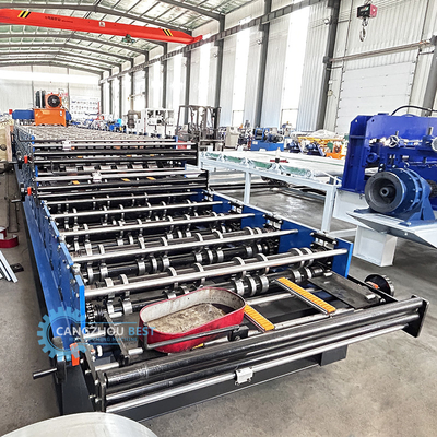 หลังคาไทล์ corrugated IBR สามโปรไฟล์ในหนึ่งสี