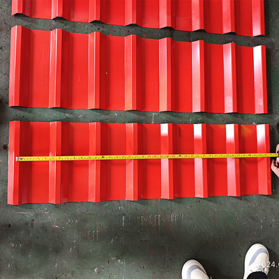 แคนาดา ยอดนิยมไทล์สามชั้น IBR Roofing Sheet Roll Forming Machine
