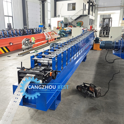 สแตนเลสเหล็กเหล็ก PLC การควบคุมชั้นวางตั้ง Rack Roll การสร้างเครื่องจักร