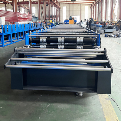เครื่องขึ้นรูปม้วนพื้นเหล็กไฮดรอลิกควบคุม PLC