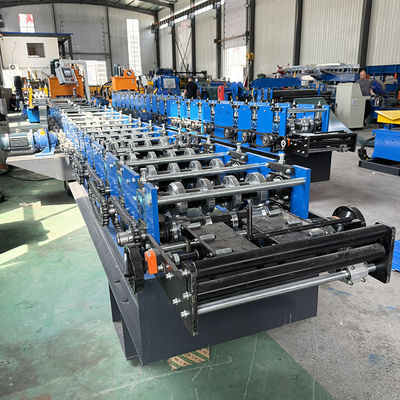 หลังคาสันโลหะพร้อมกระเบื้องเคลือบ Ridge Cap Roll Forming Machine