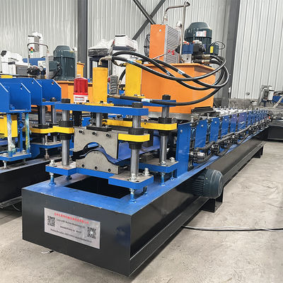 เครื่องขึ้นรูปม้วนฝาริดจ์เหล็กสีอัตโนมัติคุณภาพสูง