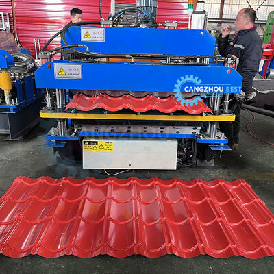 Trapezoidal roof tile roll forming machine new double-layer IBR iron metal roof panel and color steel sheet making machine