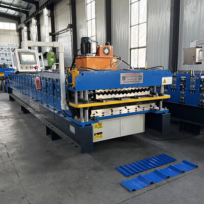 หนึ่งเครื่อง สองโปรไฟล์ ความเป็นไปได้ไม่จำกัด! เครื่องทำหลังคาแปลงอัตโนมัติสองชั้น