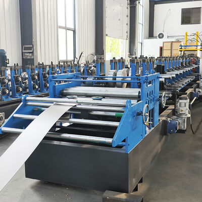 Hydraulic Cutting Automatically Change Size C Z U Purlin Roll Forming Machine 