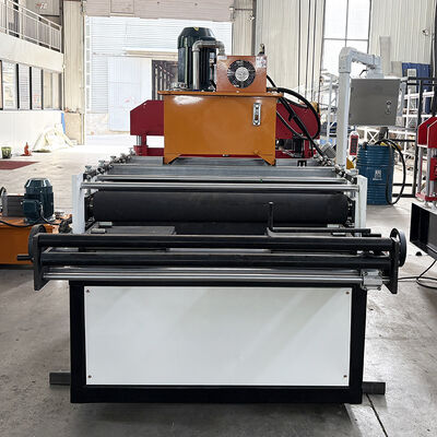 PPGI และ GI Steel Coil Sheet PLC ควบคุมเครื่องตัดขึ้นรูปตามความยาว