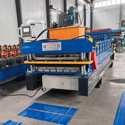 Double Layer Roof Tile Roll Forming Machine