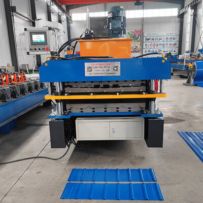 Double Layer Roof Tile Roll Forming Machine