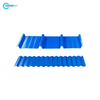 เปรู เครื่องปั้นม้วนทําโปรไฟล์สีเหล็ก 2 ชั้น Tr4&988