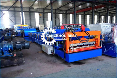 สีเหล็ก IBR หลังคาตะเบียน Cold Making Roll การสร้างเครื่อง
