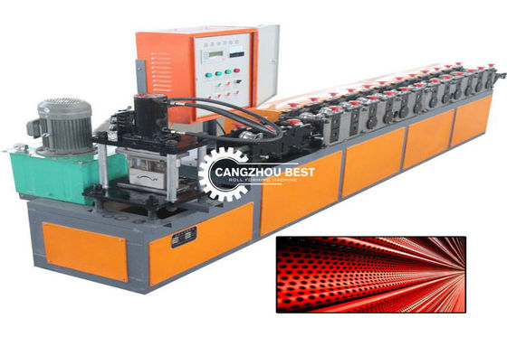 ระบบไฮดรอลิกตัดซีเมนส์ PLC เครื่องขึ้นรูปประตูชัตเตอร์ 0.6 มม
