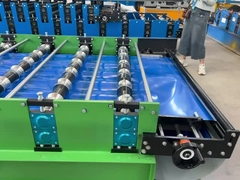 สีเหล็ก โปรไฟล์ความเร็วสูง Rib / R แผ่นหลังคาแผ่น Roll การสร้างเครื่องจักร