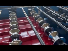 เครื่องปั้นแผ่นหลังคาคอมแพคต์แบบม้วน ด้วยความเร็วในการปั้น 8-15m/min และการตัดแบบไฮดรอลิก