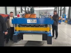 เม็กซิโก ระบบควบคุม PLC ชั้นเดียว เครื่องปั้นแผ่นม้วนหลังคา